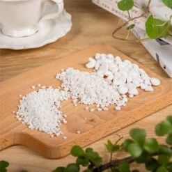 Decorative White Pebble Rocks For Succulents Top Dressing, For Terrarium, Fairy Gardening 12 Decorative White Pebble Rocks For Succulents Top Dressing, For Terrarium, Fairy Gardening -Ncyp Garden Store 1508