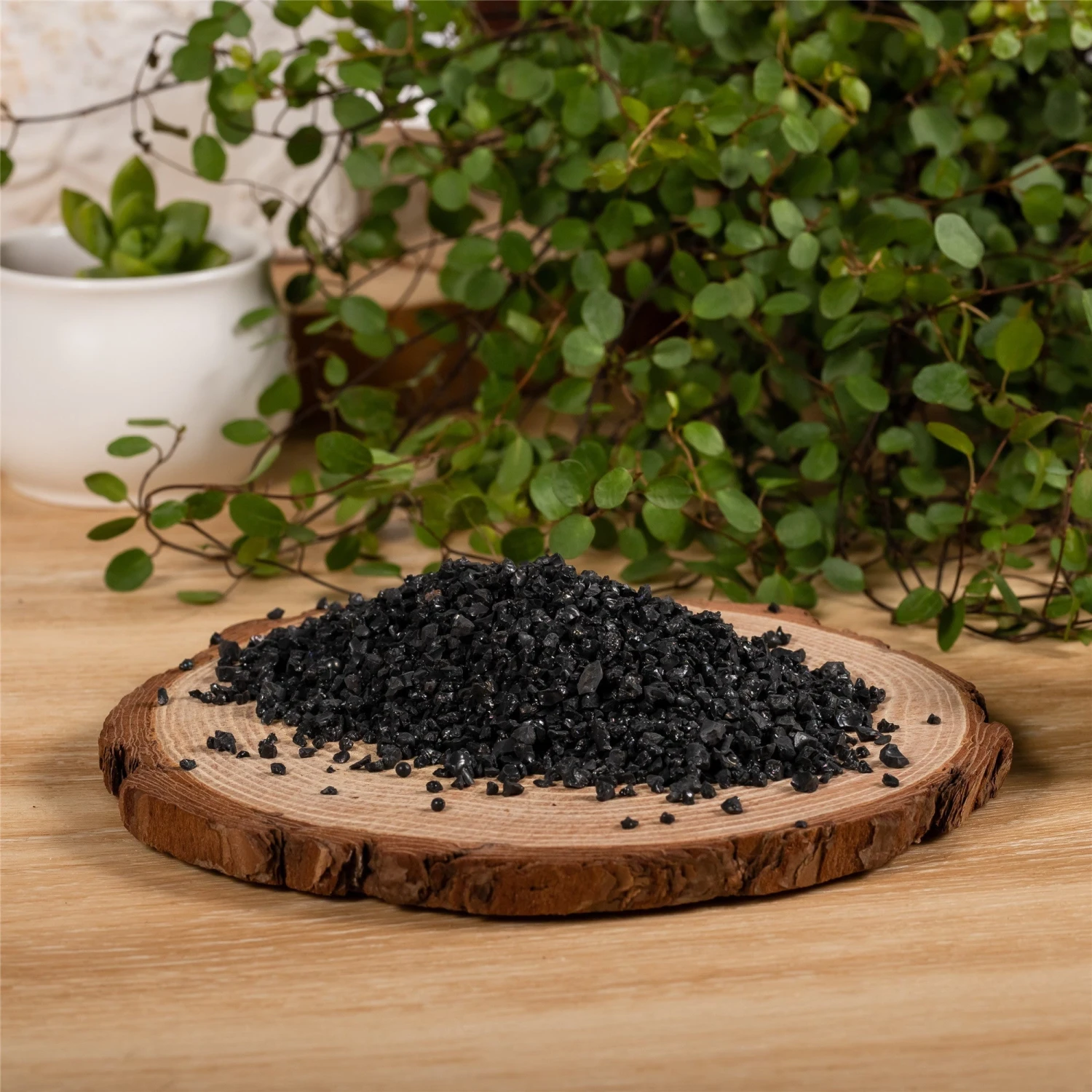 Decorative Black Galaxy Rocks Quartz Sand For Succulents Top Dressing, Terrarium, Fairy Gardening 9 Decorative Black Galaxy Rocks Quartz Sand For Succulents Top Dressing, Terrarium, Fairy Gardening - Image 7