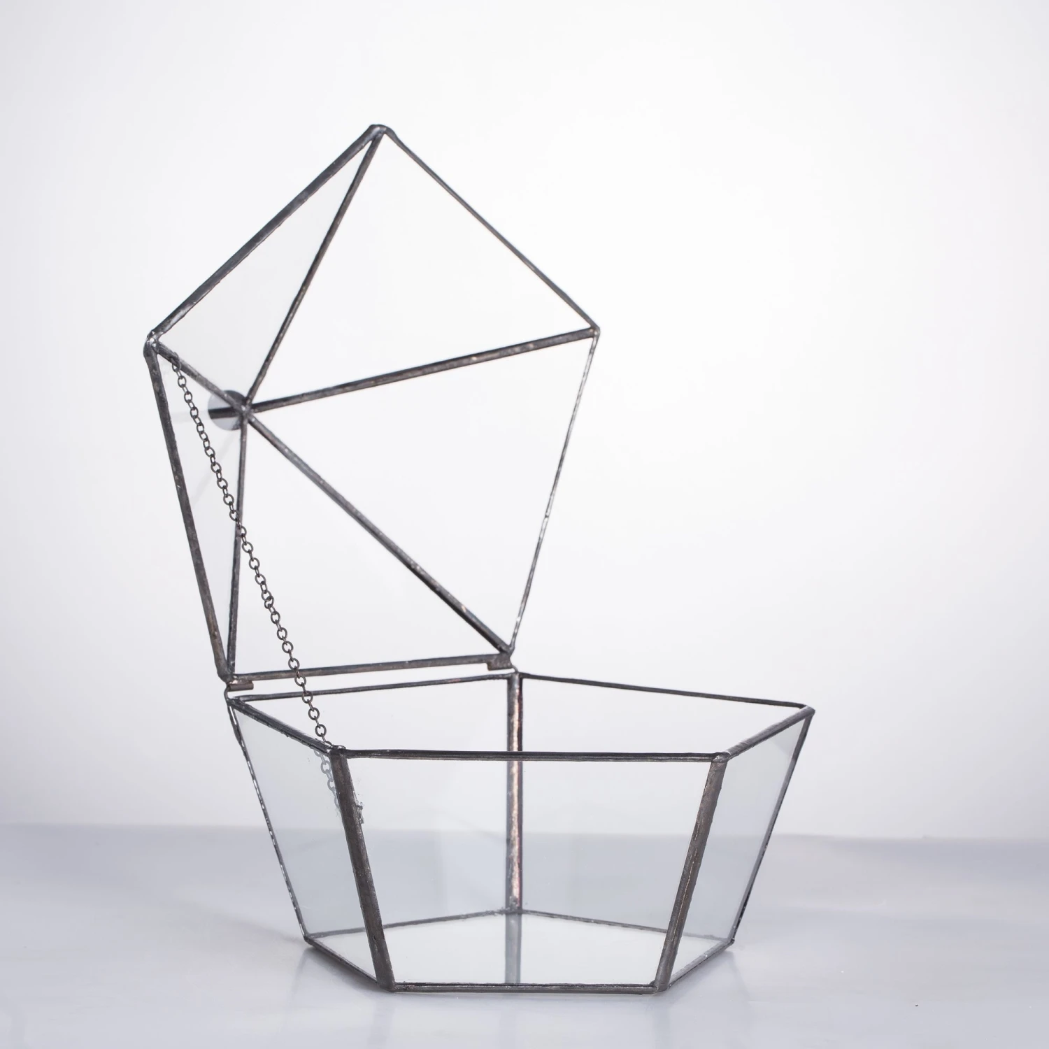 Modern Succulent Plant Glass Geometric Container Desktop Flower Pot For Succulents Flower 3 Modern Succulent Plant Glass Geometric Container Desktop Flower Pot For Succulents Flower