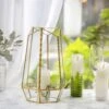 NCYP Hanging Geometric Glass Lamp Candle Holderwith Swing Lid Top Hallow Open For Wedding -Ncyp Garden Store 20190315003 7