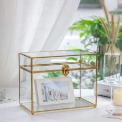 Pure Copper Medium Geometric Glass Card Box Terrarium Foot Latch Rose Gold Handmade Rectangular 23 Pure Copper Medium Geometric Glass Card Box Terrarium Foot Latch Rose Gold Handmade Rectangular -Ncyp Garden Store 20190315005 6 4585907b 5948 49ee 842f f2ab2ce33cdb