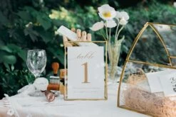 NCYP 5" X 7" Tabletop Gold Brass Rectangle Glass Artwork Photo Picture Display Frame -Ncyp Garden Store 20190315010 6