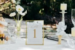 NCYP 5" X 7" Tabletop Gold Brass Rectangle Glass Artwork Photo Picture Display Frame -Ncyp Garden Store 20190315010 8