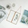 Hanging 4x9 Inches Pink Long Herbarium Pure Copper Glass Frame For Pressed Flowers Dried Flowers 1 Hanging 4x9 Inches Pink Long Herbarium Pure Copper Glass Frame For Pressed Flowers Dried Flowers -Ncyp Garden Store 20190905011 1