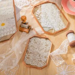 Wall Hanging Long Octagon Herbarium Copper Glass Frame For Pressed Flowers Dried Floating Frame -Ncyp Garden Store 20200409012 6