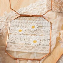 Wall Hanging Long Octagon Herbarium Copper Glass Frame For Pressed Flowers Dried Floating Frame -Ncyp Garden Store 20200409014 8