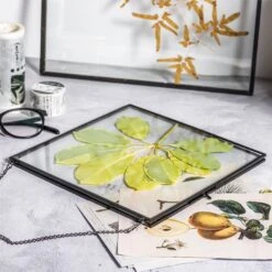 Handmade Black Large Wall Hanging Brass Glass Artwork Certificate Photo Display Floating Frame 17 Handmade Black Large Wall Hanging Brass Glass Artwork Certificate Photo Display Floating Frame -Ncyp Garden Store 20200409024 6