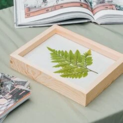 NCYP Handmade Personalized Tabletop Wall Hanging Natural Wood Glass Floating Frame For Photo -Ncyp Garden Store 20210831029 20200518019 15