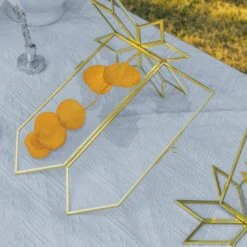 Geometric Gardenia Garden Gold Glass And Brass Wedding Table Number Holder, Pressed Flower Frame 33 Geometric Gardenia Garden Gold Glass And Brass Wedding Table Number Holder, Pressed Flower Frame -Ncyp Garden Store 290A0528