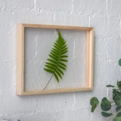 NCYP Handmade 5' 20" A3 A4 Large Tabletop Wall Hanging Natural Wood Acrylic Artwork Floating Frame -Ncyp Garden Store 4
