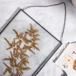 Handmade Black Large Wall Hanging Brass Glass Artwork Certificate Photo Display Floating Frame 14 Handmade Black Large Wall Hanging Brass Glass Artwork Certificate Photo Display Floating Frame -Ncyp Garden Store 8857