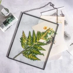 Handmade Black Large Wall Hanging Brass Glass Artwork Certificate Photo Display Floating Frame 18 Handmade Black Large Wall Hanging Brass Glass Artwork Certificate Photo Display Floating Frame -Ncyp Garden Store 8871