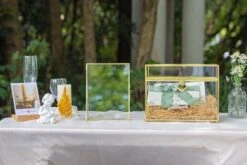 Gold Table Number Holder, 6''x8'' Wedding Photo Picture Frame, For Outdoor Garden Wedding, Bridal Shower -Ncyp Garden Store G01A1971 ceb6d136 a3f3 4fbf af7b 34435d99780c