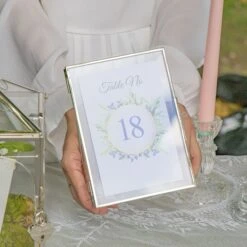 Silver Brass Tabletop Vintage Frame Geometric Ornament Plant Specimen Clip Modern Decor Card Holder 5X7" Reception 26 Silver Brass Tabletop Vintage Frame Geometric Ornament Plant Specimen Clip Modern Decor Card Holder 5X7" Reception -Ncyp Garden Store G01A2581 61d75b24 756a 4bd9 b6cb 3b149a1e0ed3