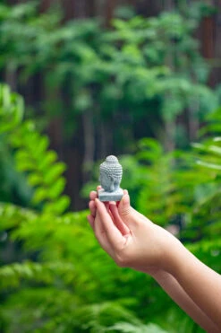 Buddha Bodhisattva Miniature Figurines(head) For Terrarium, Bonsai, Miniature, Aquarium, Micro Landscape, 12 Buddha Bodhisattva Miniature Figurines(head) For Terrarium, Bonsai, Miniature, Aquarium, Micro Landscape, -Ncyp Garden Store IMG 3640