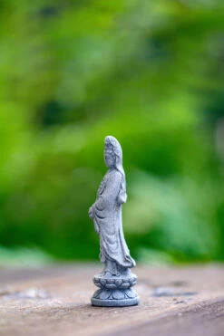 Buddha Bodhisattva Miniature Figurines（standing Bodhisattva ） For Terrarium, Bonsai, Miniature, Aquarium, Micro Landscape, -Ncyp Garden Store IMG 3668