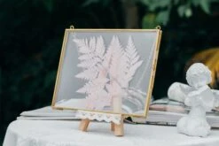 Hanging Rectangle Multiple Size Herbarium Brass Double Glass Frame For Pressed Flowers, Dried Flowers, Poster, Floating Frame -Ncyp Garden Store il fullxfull.3955098261 laqu