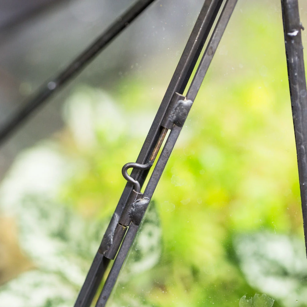 Handmade Diamond Black Glass Geometric Terrarium With Door For Succulents Moss Airplants 12 Handmade Diamond Black Glass Geometric Terrarium With Door For Succulents Moss Airplants - Image 10