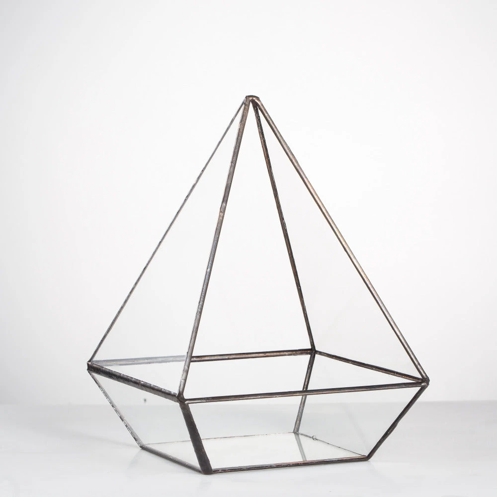 Handmade Modern Glass Geometric Terrarium Polyhedrons For Succulent Cacti Moss 3 Handmade Modern Glass Geometric Terrarium Polyhedrons For Succulent Cacti Moss