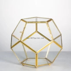 Handmade Copper Pentagon Glass Geometric Terrarium With Feet And Door For Succulent Moss Air Plant 17 Handmade Copper Pentagon Glass Geometric Terrarium With Feet And Door For Succulent Moss Air Plant -Ncyp Garden Store product image 443095162