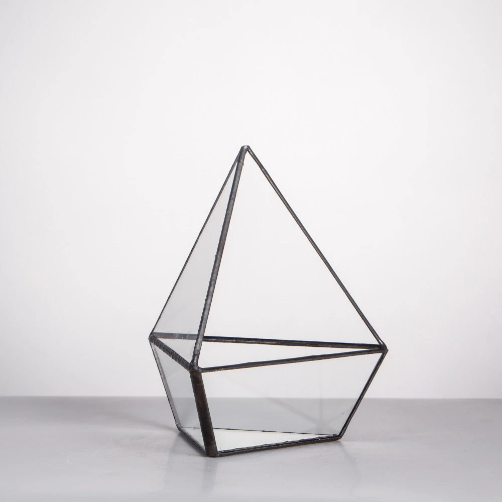 Handmade Geometric Flower Pot Small Glass Terrarium Pot For Container Balcony Garden Succulents 13 Handmade Geometric Flower Pot Small Glass Terrarium Pot For Container Balcony Garden Succulents - Image 11