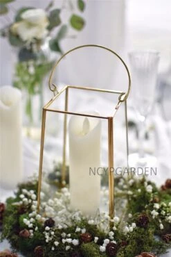 Handmade Copper Gold Echelon Geometric Glass Terrarium Holder Lantern Hanging Wall For Wedding 20 Handmade Copper Gold Echelon Geometric Glass Terrarium Holder Lantern Hanging Wall For Wedding -Ncyp Garden Store product image 611131291