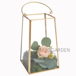 Handmade Copper Gold Echelon Geometric Glass Terrarium Holder Lantern Hanging Wall For Wedding 29 Handmade Copper Gold Echelon Geometric Glass Terrarium Holder Lantern Hanging Wall For Wedding -Ncyp Garden Store product image 611131293